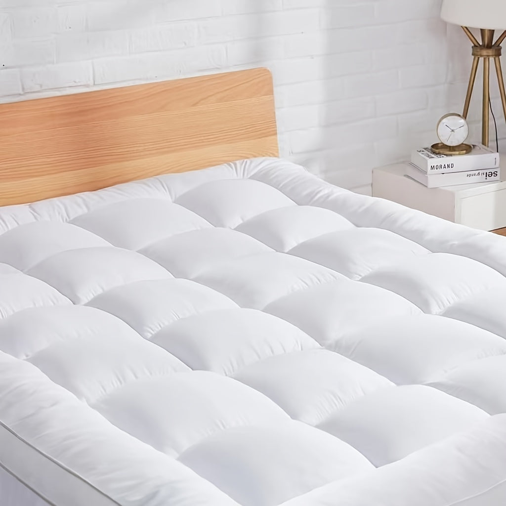 Luxurious Soft Mattress Topper – Extra Thick 900GSM Down Alternative Fill with Pillow Top Design