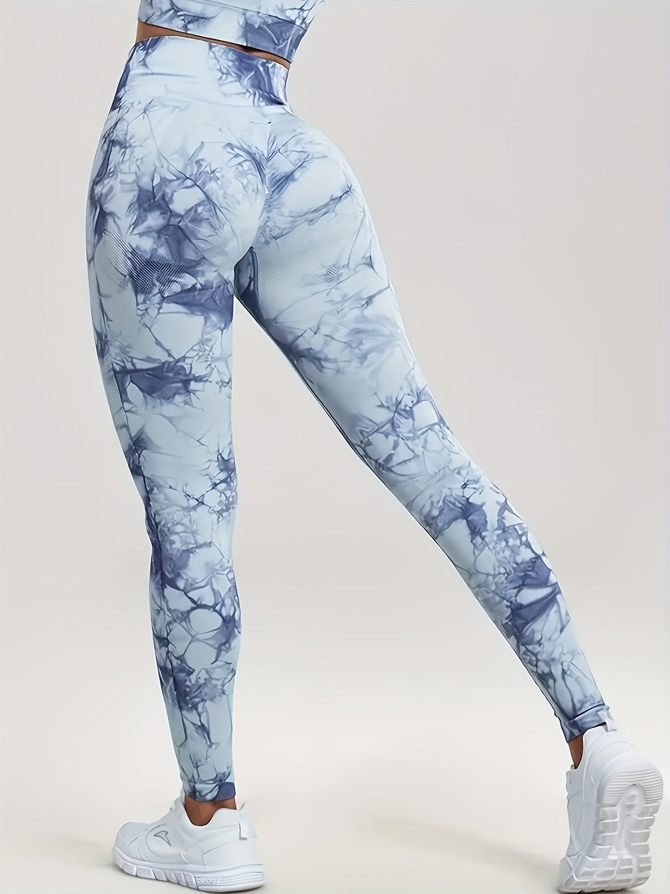 3 Pack High Stretch Tie Dye Seamless High Waisted Workout Leggings for Women - Fashion-Forward Activewear for Yoga, Running & Fitness